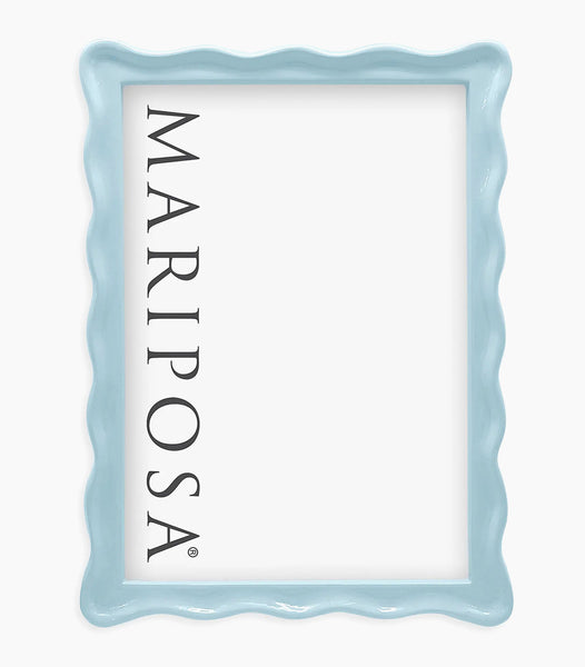Mariposa Wavy Aqua 5x7 Frame