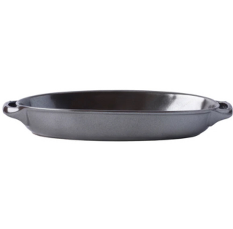 Juliska Pewter Stoneware 15.5" Baker