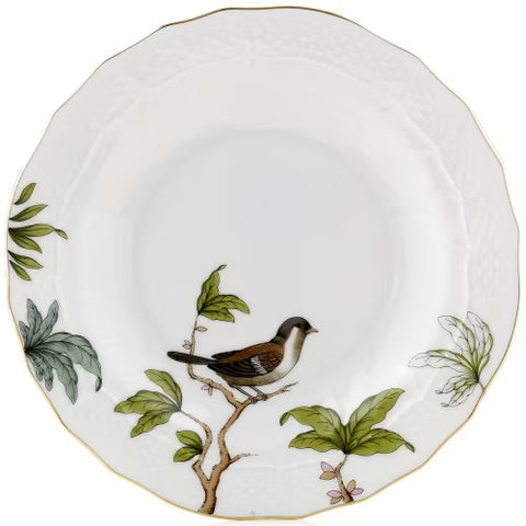 Herend Foret Birds Dessert Plate, Motif 3