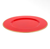 Jaye’s Studios Gold Rim Chargers (set of 4)
