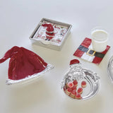 Mariposa Hugging Santa Candy Dish