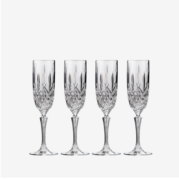 Waterford Marquis Markham Flutes, Set of 4
