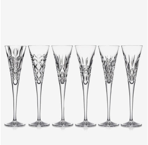 Waterford Flute Set of 6