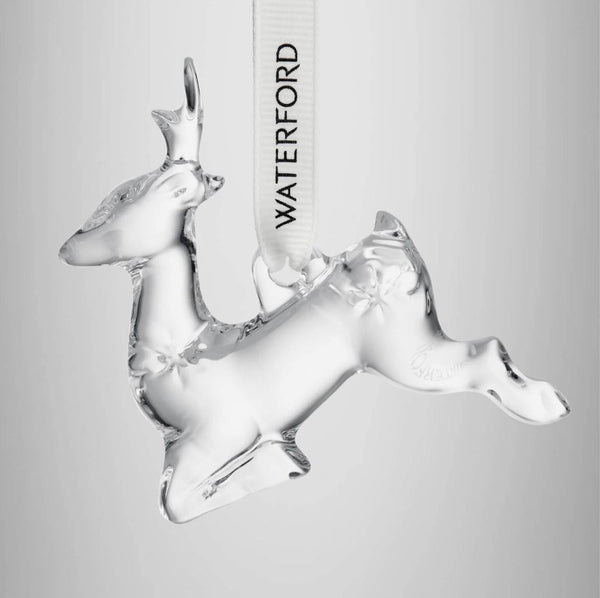 Waterford Mini Reindeer Ornament