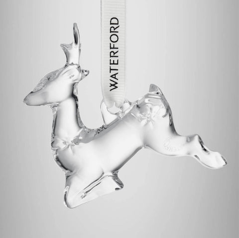 Waterford Mini Reindeer Ornament