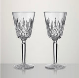 Waterford Lismore Medium Tall Goblet, 11.5 oz, Set of 2