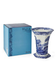 Spode Blue Italian Hexagonal Vase