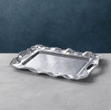 Beatriz Ball Organic Pearl Medium Rectangular Tray with Handles
