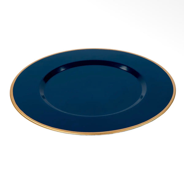 Jaye’s Studios Gold Rim Chargers (set of 4)