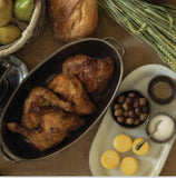 Juliska Pewter Stoneware 15.5" Baker