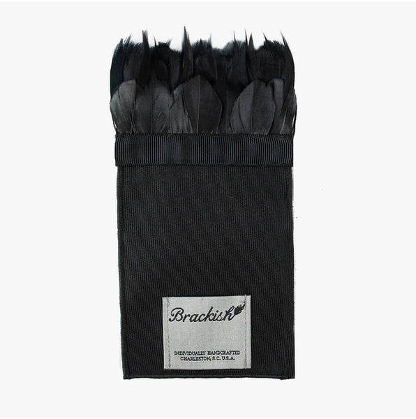 Brackish Obsidian Pocket Square