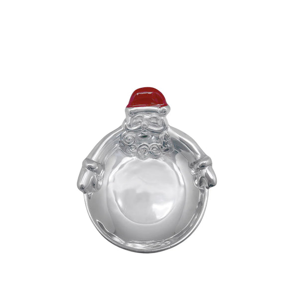 Mariposa Hugging Santa Candy Dish