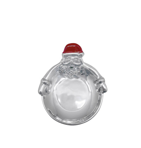 Mariposa Hugging Santa Candy Dish