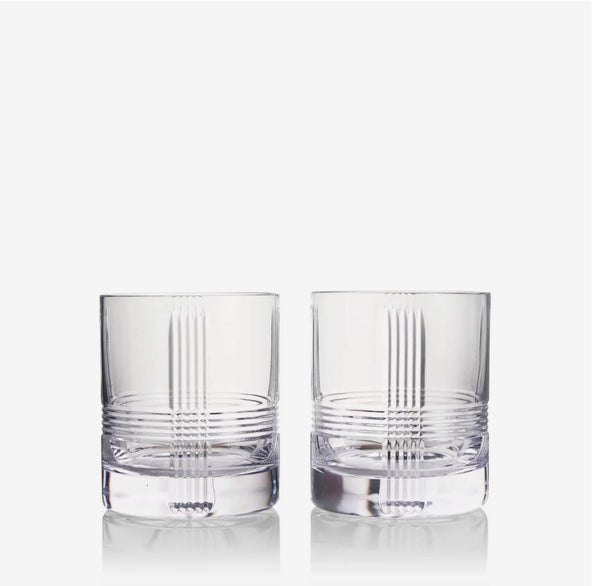 Waterford Vector Double Old Fashioned Set of 2