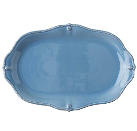 Juliska Berry & Thread 16" Platter - Chambray