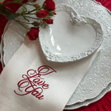 Arte Italica Cherubino Heart Plate
