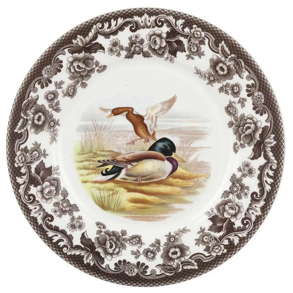 Spode Woodland Birds Mallard Luncheon Plate