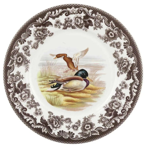Spode Woodland Birds Mallard Luncheon Plate