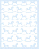 Over the Moon Gift Rocking Horse Baby Blanket
