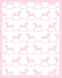 Over the Moon Gift Rocking Horse Baby Blanket
