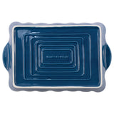 Vietri Large Italian Baker in Blue