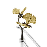 Michael Aram Butterfly Ginkgo Fingertip Towel Stand Set