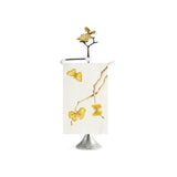 Michael Aram Butterfly Ginkgo Fingertip Towel Stand Set