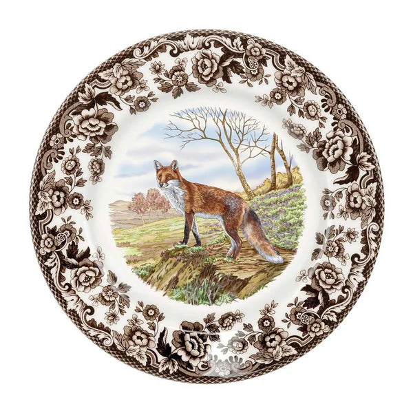 Spode Woodland Salad Plates, 8 Inch