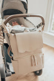 Hollis Rose Gold Leopard Diaper Bag