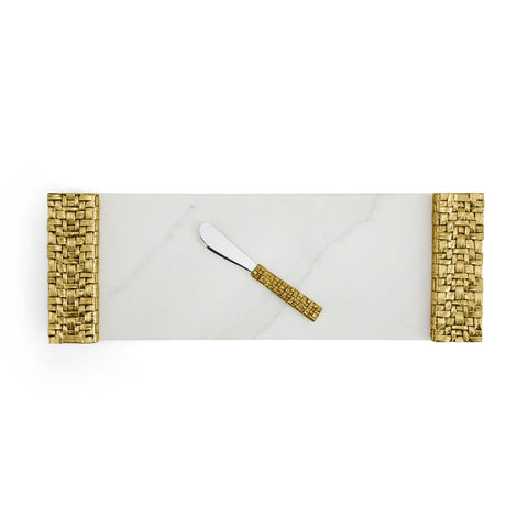 Michael Aram Palm Cheese Board w/ Spreader