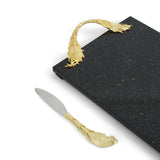 Michael Aram Plume Cheeseboard w/ Knife
