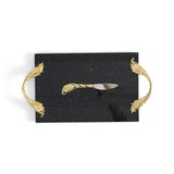 Michael Aram Plume Cheeseboard w/ Knife
