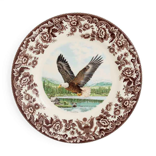 Spode Woodland Eagle 250th Anniversary 8 Inch Plate