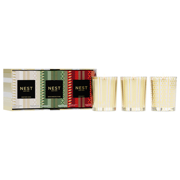 Nest New York Holiday Votive Trio Gift Set