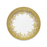 Arte Italica Vetro Gold Bread Plate