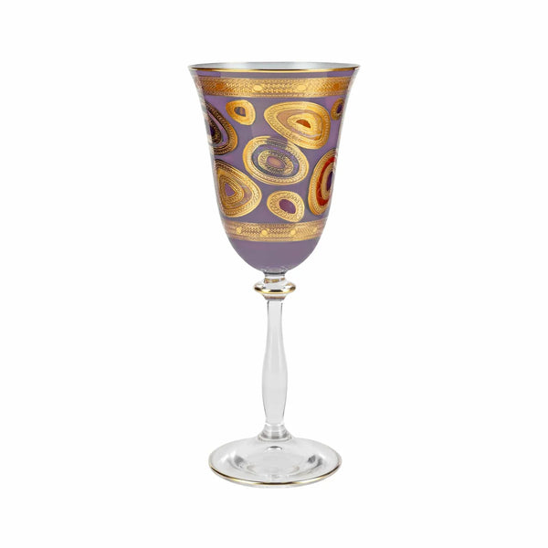 Regalia Wine Glass Purple