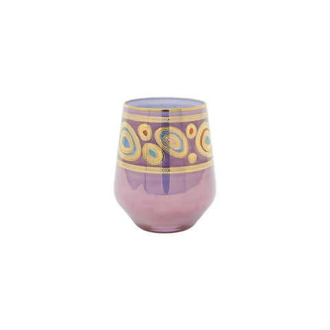 Regalia Stemless Wine Glass Purple