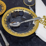 Arte Italica Vetro Gold Soup Bowl