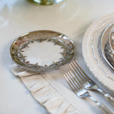 Arte Italica Vetro Platinum Bread/Canapé Plate