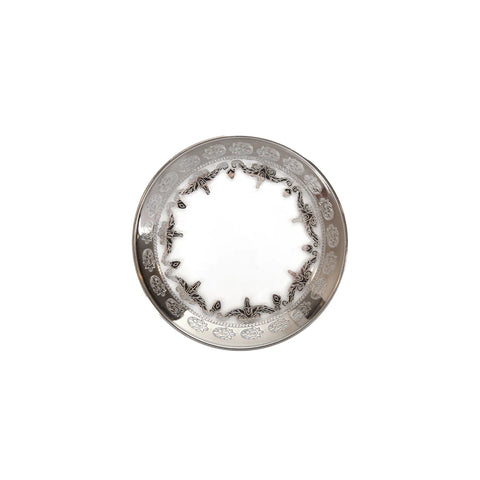 Arte Italica Vetro Platinum Bread/Canapé Plate