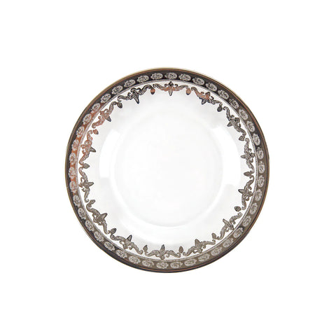 Arte Italica Vetro Platinum Salad/Dessert Plate