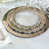Arte Italica Vetro Platinum Dinner Plate