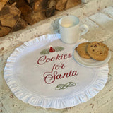 Arte Italica Cookies for Santa Velvet Placemat