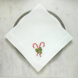 Arte Italica Candy Cane Lane Large Napkin