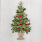Arte Italica Christmas Tree with Trim Towel