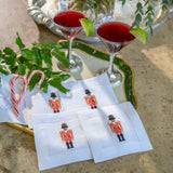 Arte Italica Nutcracker Cocktail Napkin Set of 4
