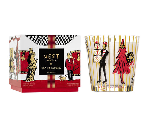 NEST NEW YORK x Drawbertson Holiday Red Carpet 3-Wick Candle