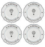 Juliska L’Amour Toujours Salad Plate Set