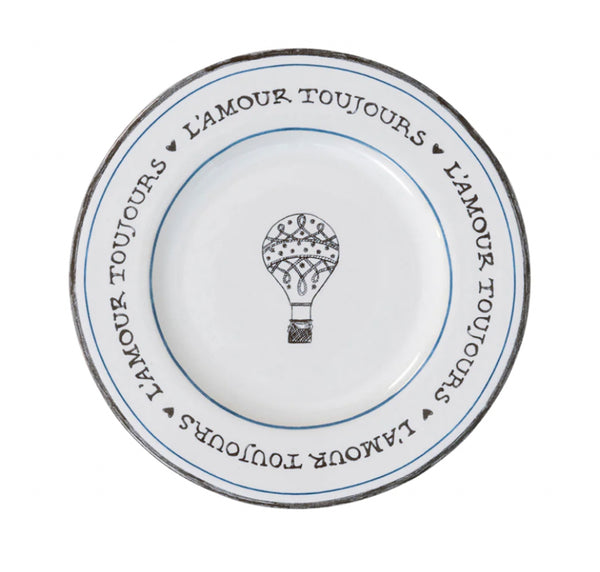 Juliska L’Amour Cocktail Plate