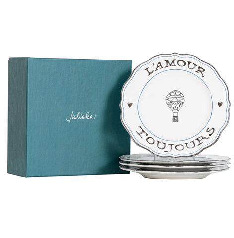 Juliska L’Amour Toujours Salad Plate Set